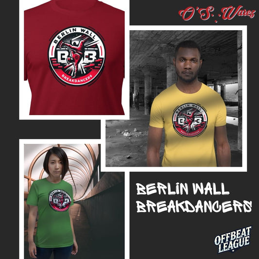 Swag Alert: Berlin Wall BreakDancers T-Shirts Are Movin'!