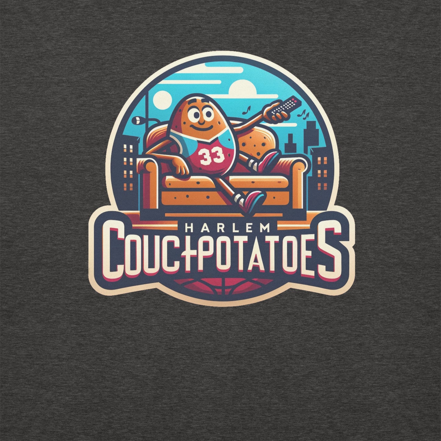 Harlem Couch Potatoes ~ Unisex Premium Sweatshirt