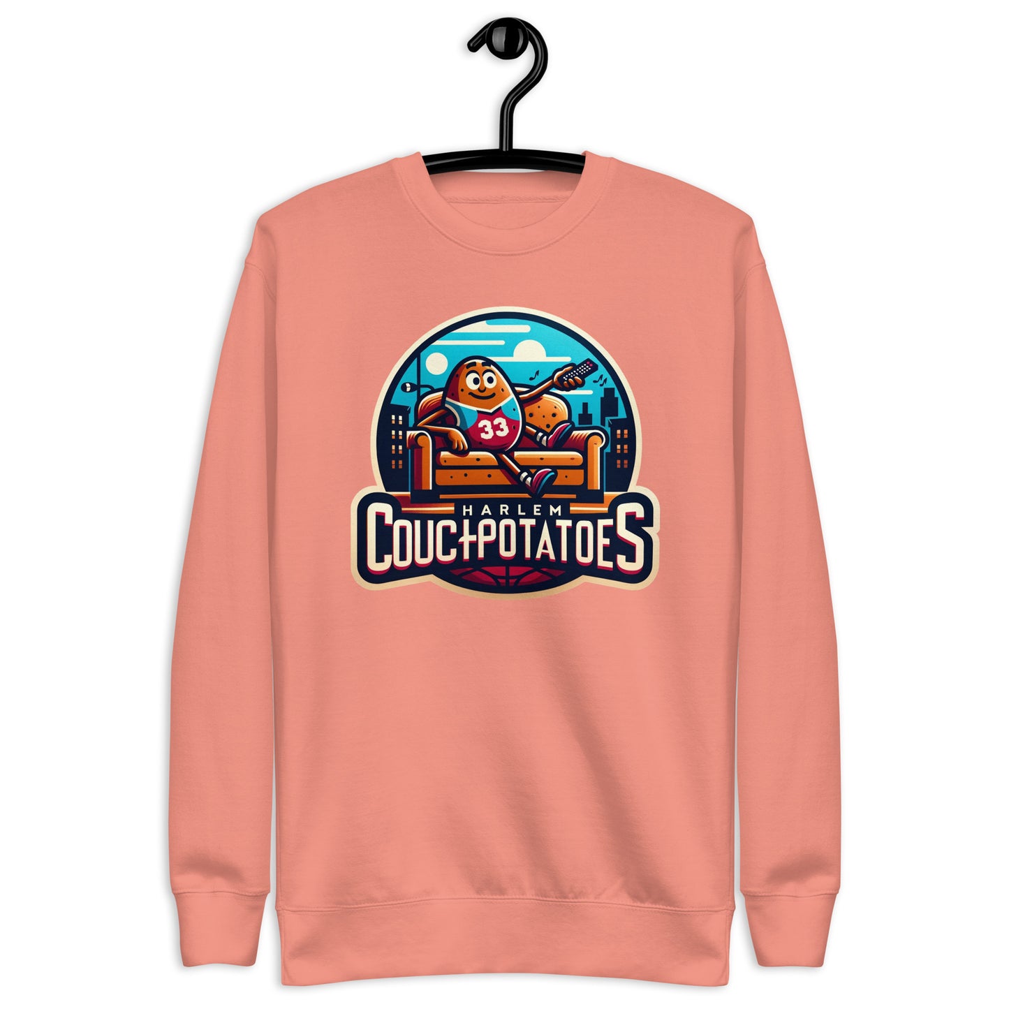 Harlem Couch Potatoes ~ Unisex Premium Sweatshirt