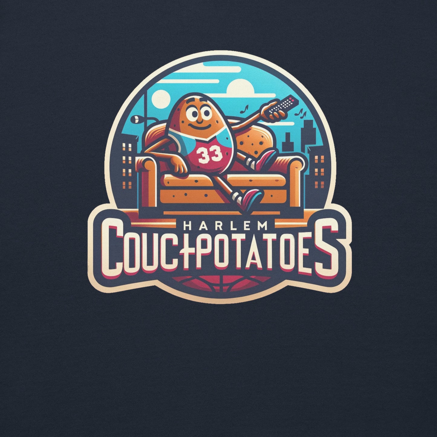 Harlem Couch Potatoes ~ Unisex Premium Sweatshirt