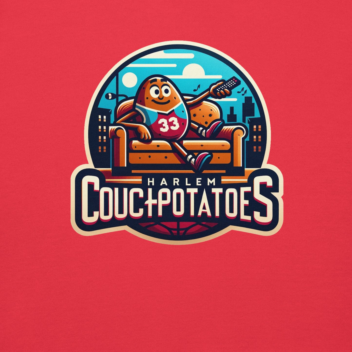 Harlem Couch Potatoes ~ Unisex Premium Sweatshirt