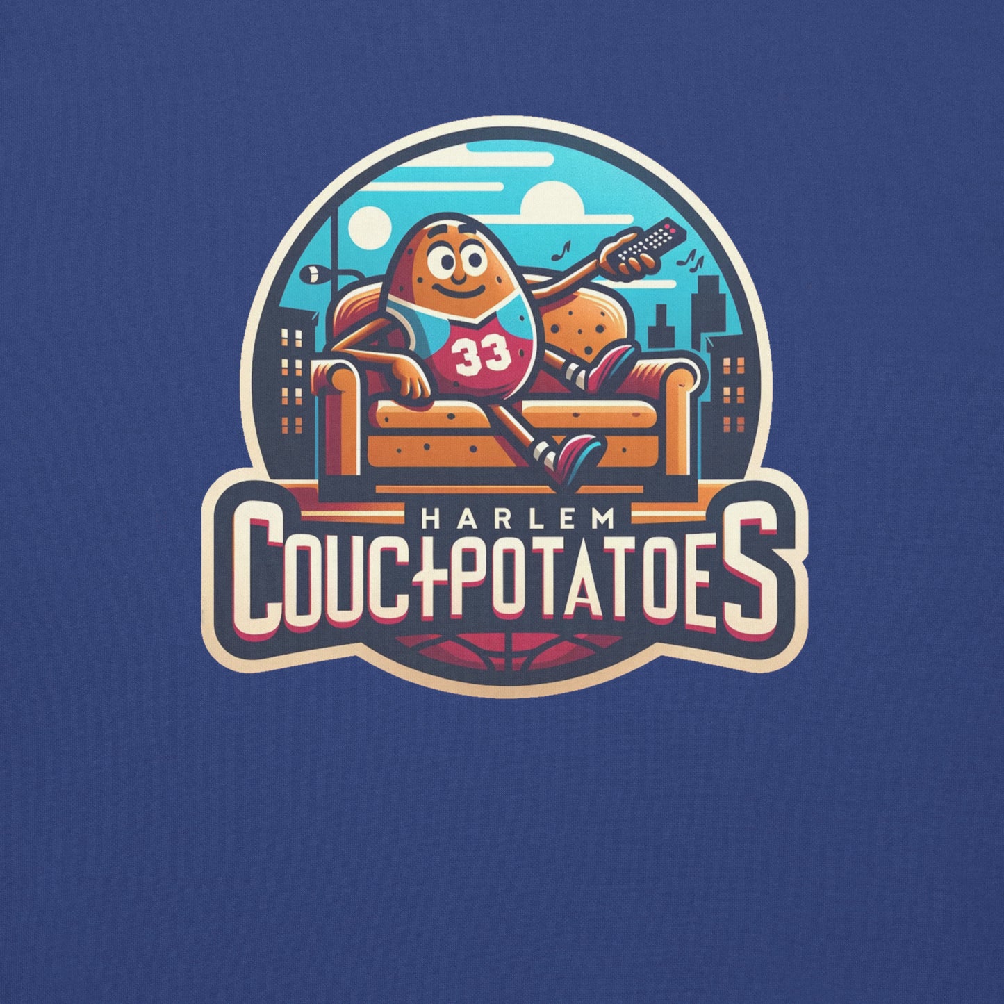 Harlem Couch Potatoes ~ Unisex Premium Sweatshirt