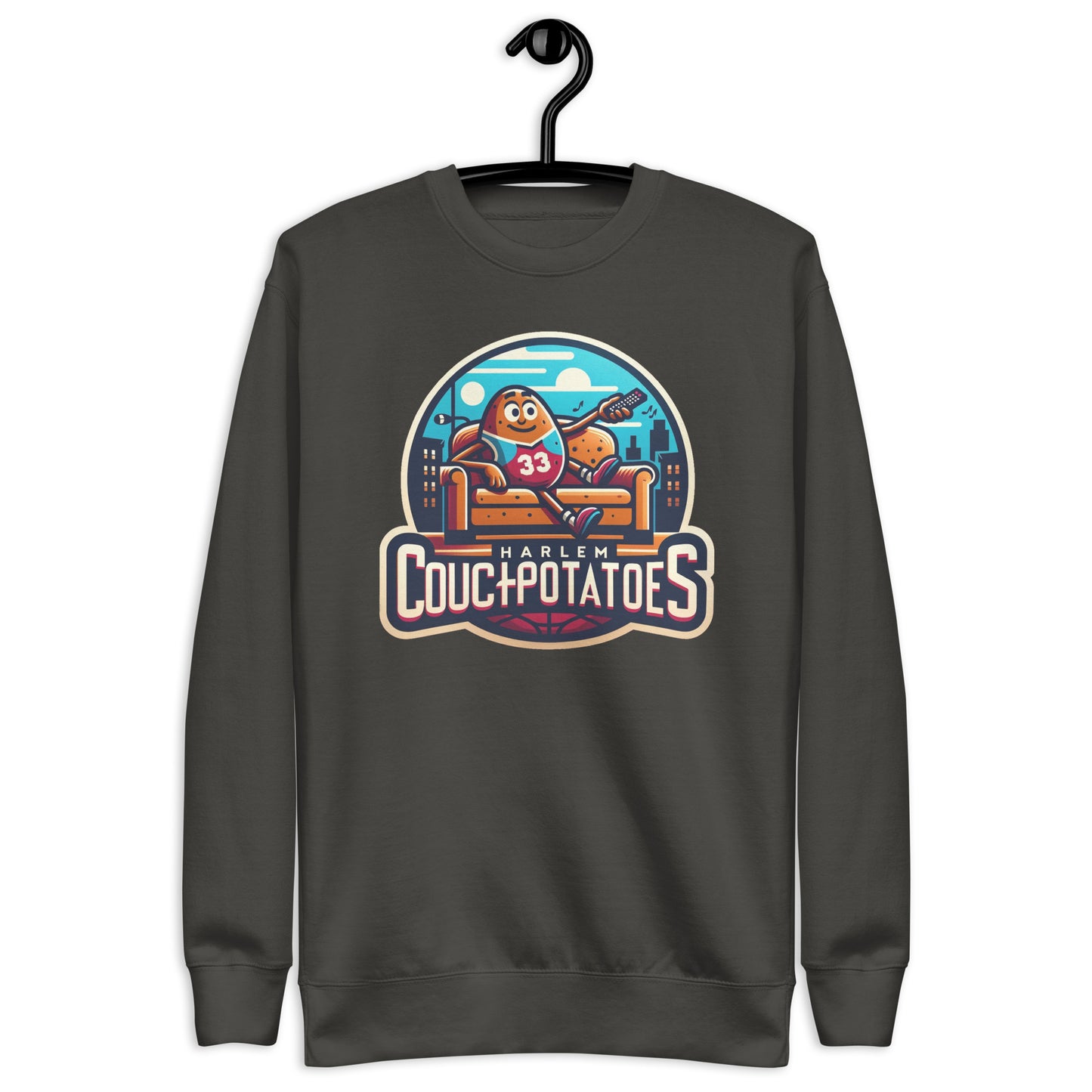 Harlem Couch Potatoes ~ Unisex Premium Sweatshirt