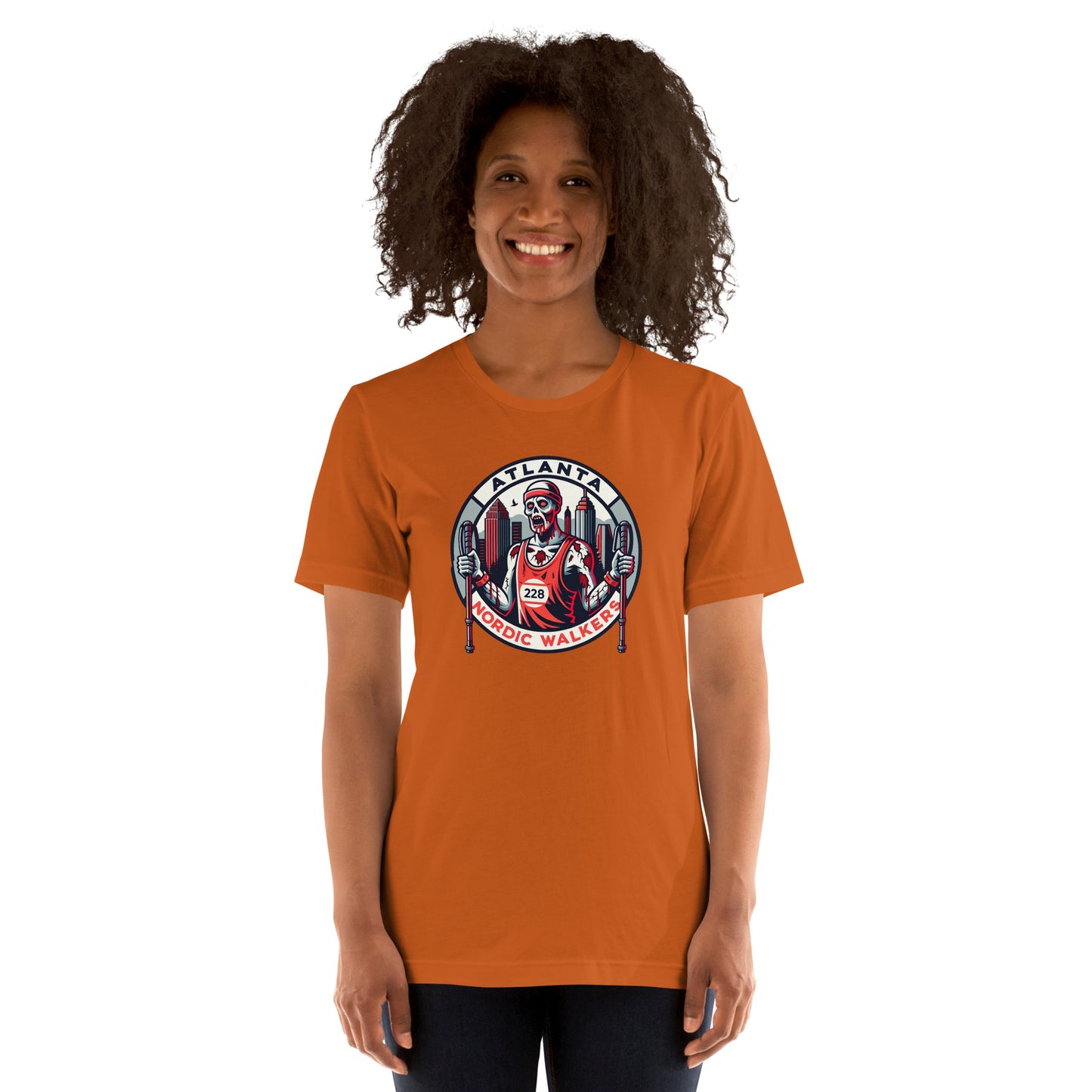 Atlanta Nordic Walkers ~ Unisex t-shirt