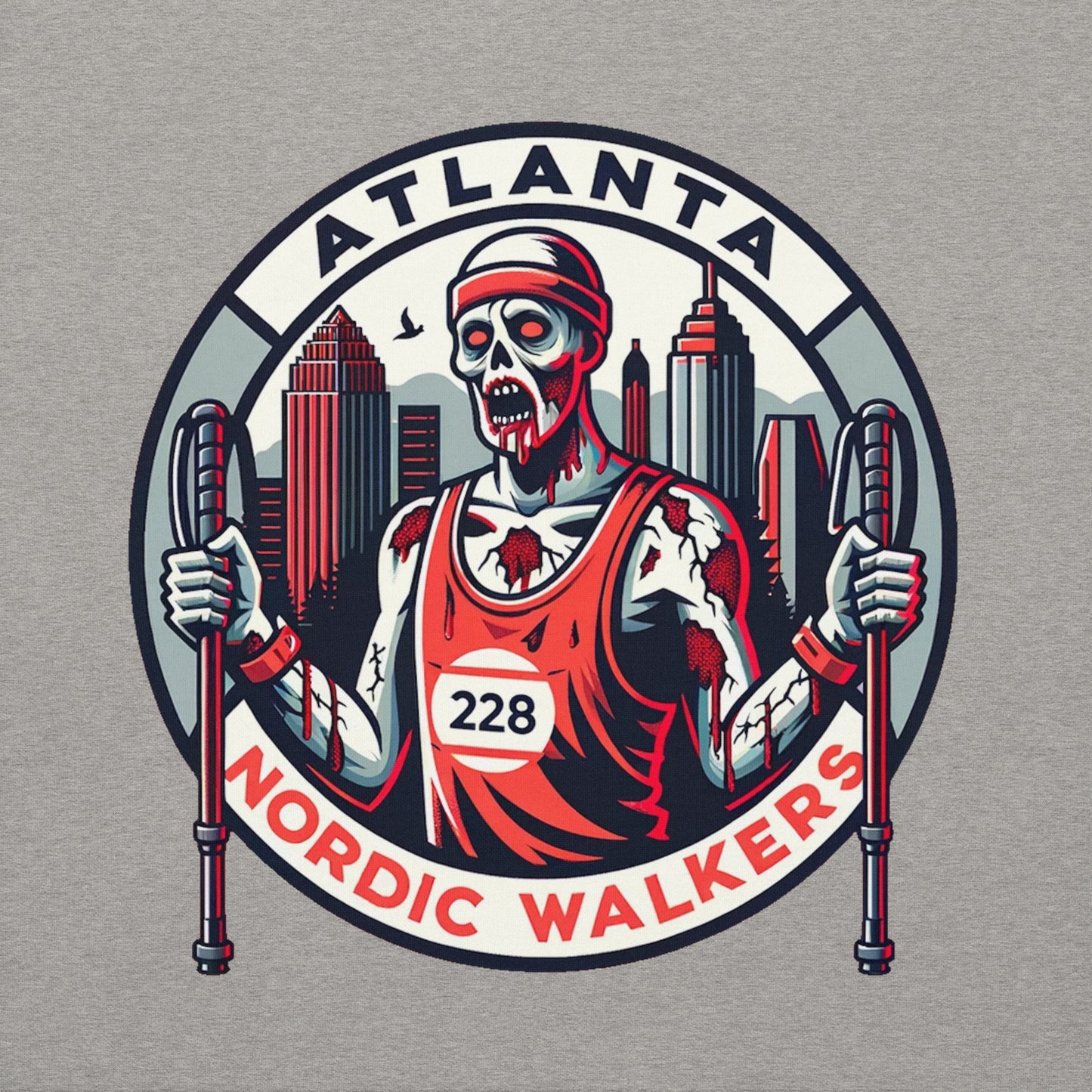 Atlanta Nordic Walkers ~ Unisex Hoodie