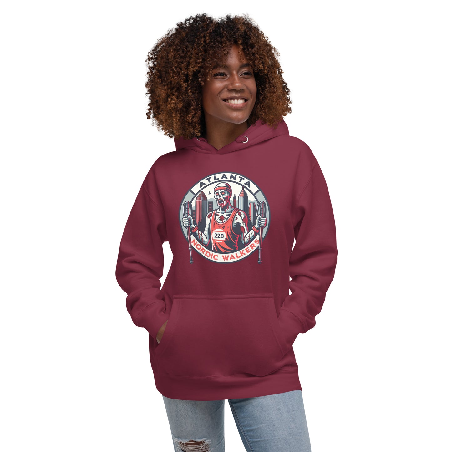 Atlanta Nordic Walkers ~ Unisex Hoodie