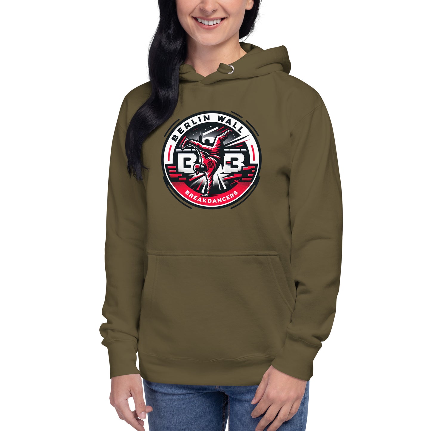 Berlin Wall BreakDancers ~ Unisex Hoodie