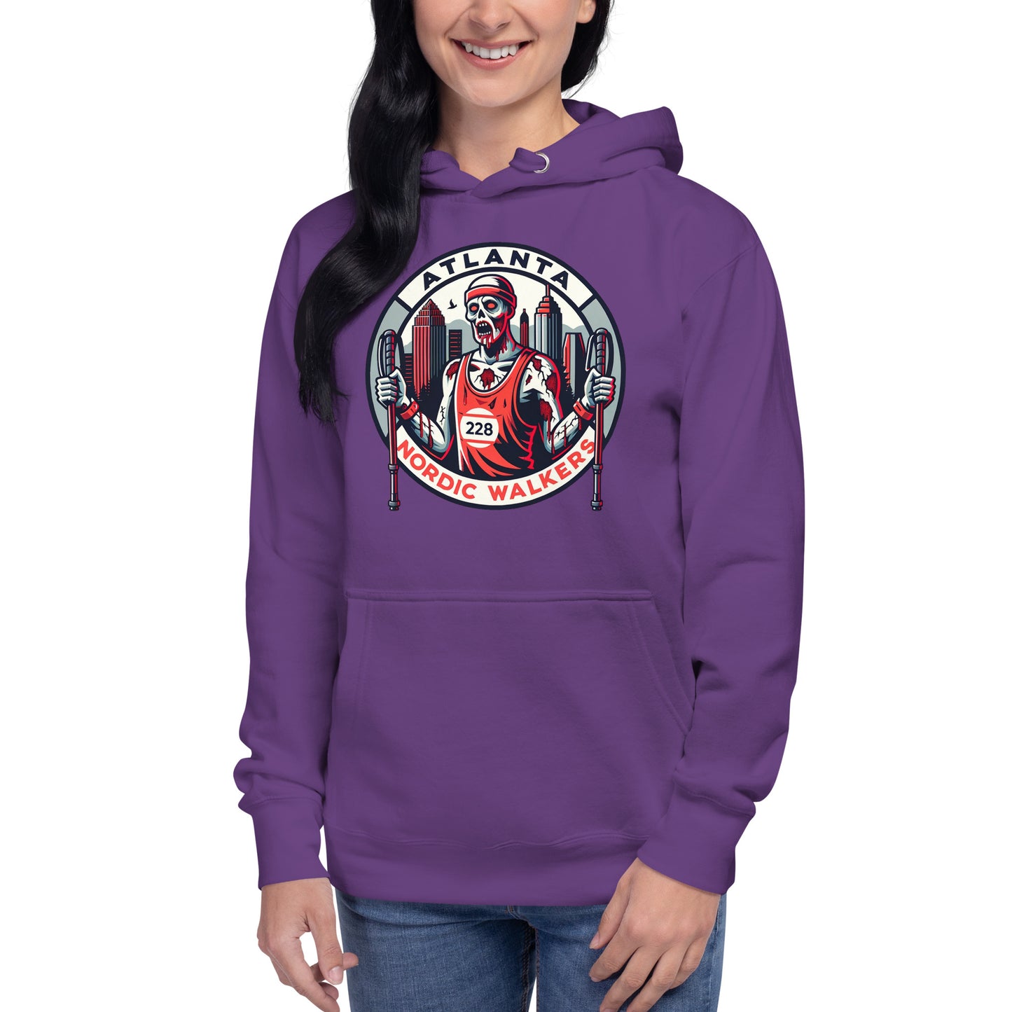 Atlanta Nordic Walkers ~ Unisex Hoodie