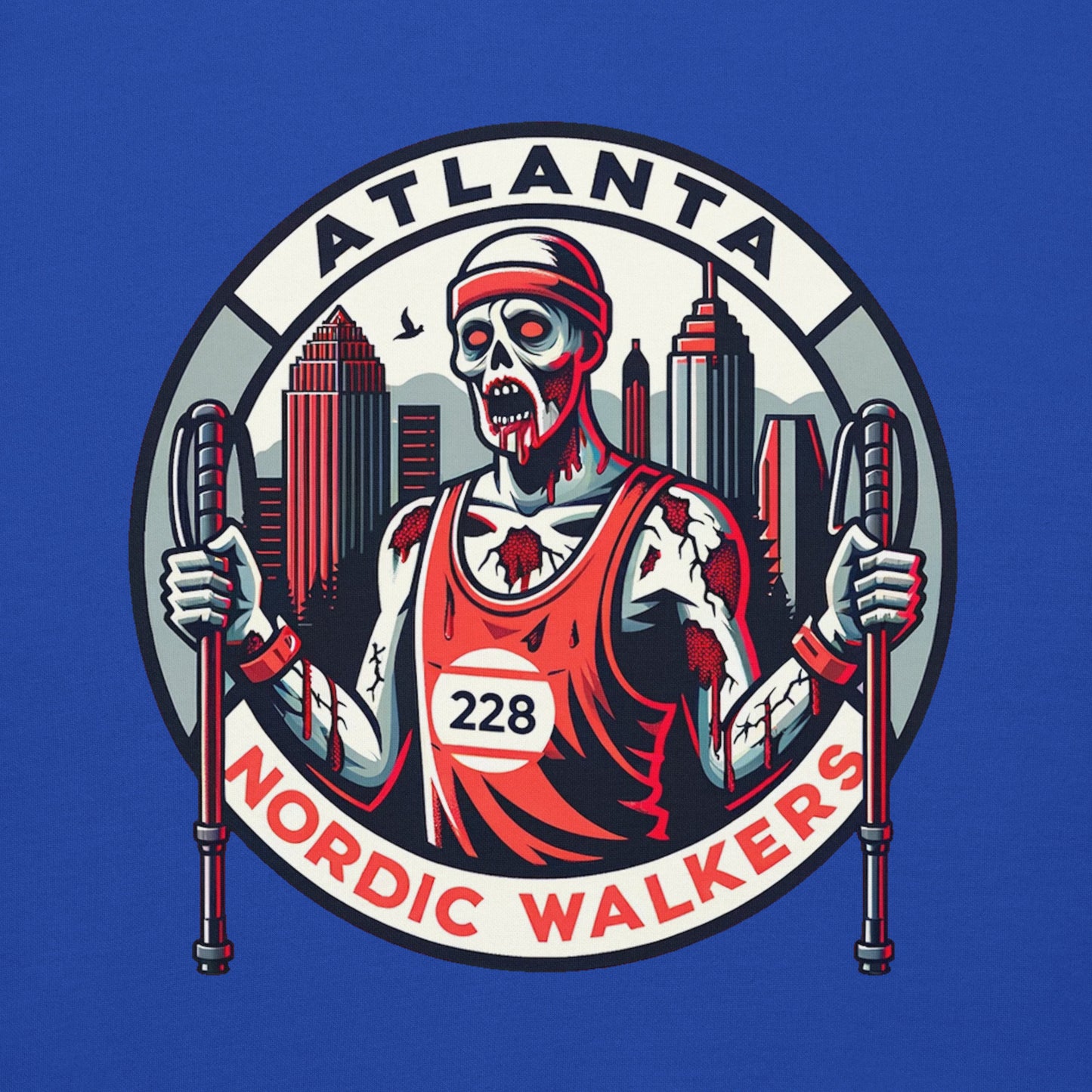 Atlanta Nordic Walkers ~ Unisex Hoodie